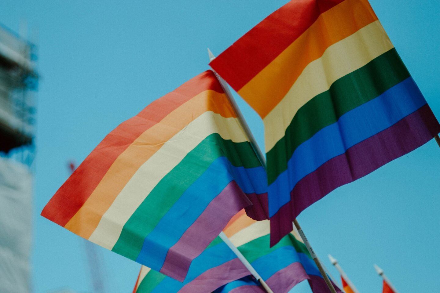 pride rainbow flag - Budapest pride