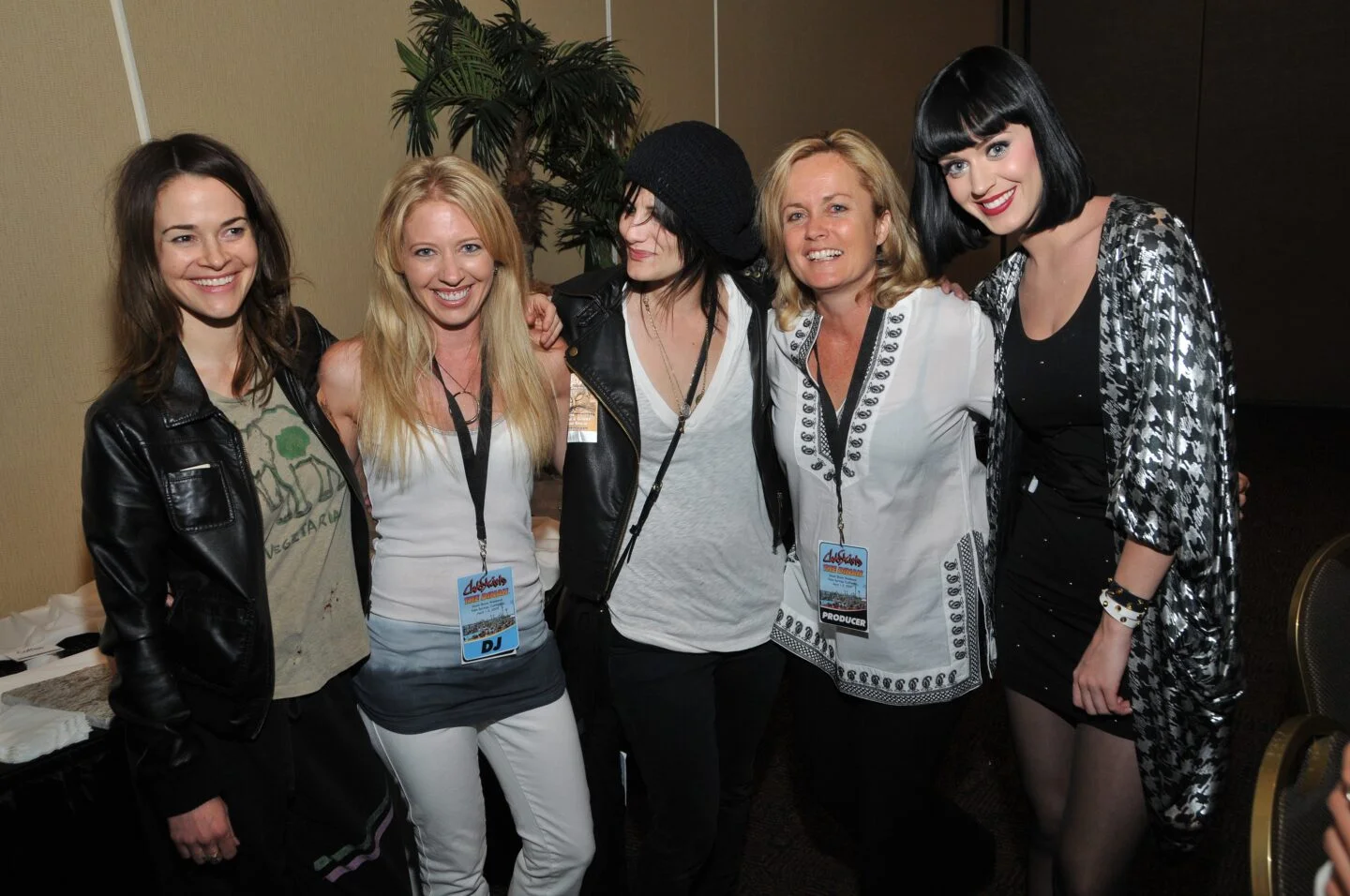The Dinah - Mariah Hanson with Katy Perry and the cast of The L Word