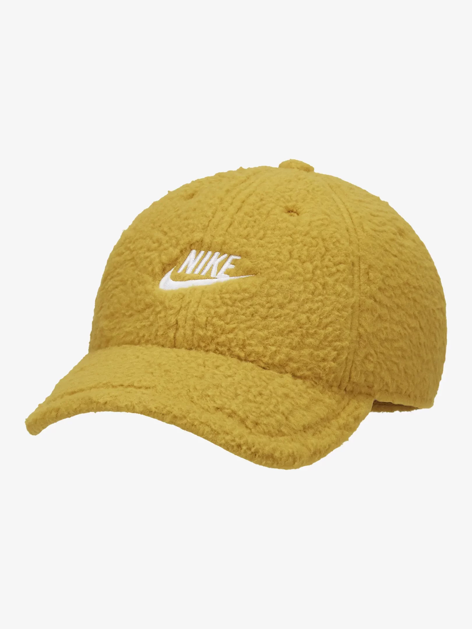 nike fluffy yellow cap