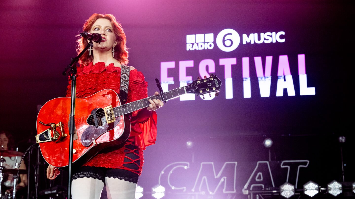 CMAT onstage at BBC5 Festival